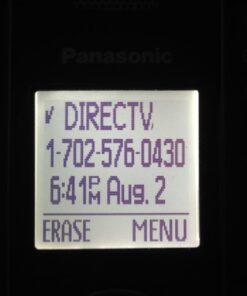 Panasonic Bluetooth Cordless Phone KX-TG7875S Link2Cell with Enhanced Noise Reduction & Digital Answering Machine - 5 Handsets (Black/Silver) Black/Silver 10 41Idqh8wYL