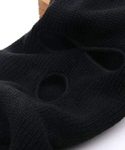 SUNTRADE 2pcs 3-Hole Ski Face Mask Balaclava,Full Face Mask for Winter Outdoor Sports Black 11 41IvUPG0fL