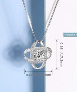 Nonnyl Gifts for Women, Necklace With Birthstone- for Mom Wife Girlfriend Her Anniversary Birthday Christmas Mothers Day Valentine's Day Fine Jewelry Gifts Gemini 12 41J0MzQaPBL