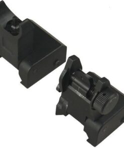 NEW Premium Military, Flip Up, Folding, Front and Rear Iron Sights Tactical Set for Picatinny / Weaver Rails Flattop 4 41J7rqi31OL