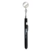 Ullman HTA-2T Pocket Telescopic Inspection Mirror with Cushion Grips, 7/8" Diameter, 5-5/16" to 27-1/8" Extended Handle Length