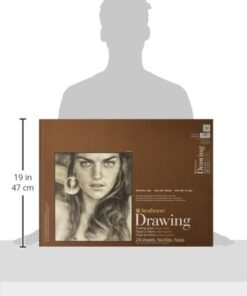 Strathmore 400-8 400 Series Drawing Pad, 18"x24", Ivory/Cream, 24 Sheets 7 41JZyc2Q9lL