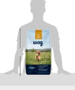 Amazon Brand - Wag Grain Free Dry Dog Food for Puppies, Chicken & Lentil Recipe (15 lb. Bag) 15 Pound (Pack of 1) 23 41JcKL32LNL