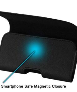 Agoz Jitterbug Smart Case 6" x 3.1" x 0.7" inch, Leather Cell Phone Pouch for Jitterbug SMART2, Lively Jitterbug SMART3, Jitterbug Smart Seniors Smartphone, Phone Holster with Belt Clip & Belt Loops 10 41JcaJ EU5L