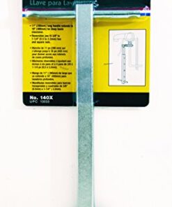 General Tools 140X Telescoping Basin Wrench, 11-Inch to 16-Inch 3/8" - 1-1/4" Capacity 11" - 16" 17 41Jd7y5NOL