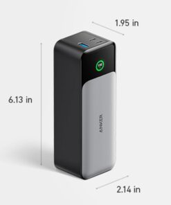 Anker Power Bank, 24,000mAh 3-Port Portable Charger with 140W Output, Smart Digital Display, Compatible with iPhone 15/15 Plus/15 Pro/15 Pro Max, iPhone 14/13 Series, Samsung, MacBook, Dell, AirPods 51 41JunwxIt L