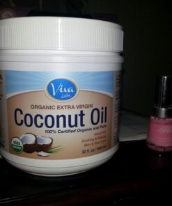 Organic Coconut Oil - Unrefined and Cold-Pressed, Natural Hair Oil, Skin Oil and Cooking Oil with Fresh Flavor, Non-GMO Extra Virgin Coconut Oil (Aceite de Coco), USDA Organic, 32 oz 32 Fl Oz (Pack of 1) 44 41Jvyzf0YoL