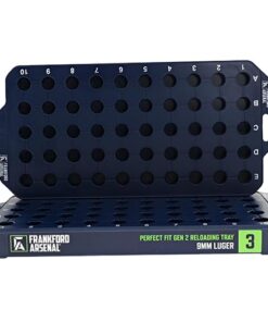 Alternative view of Frankford Arsenal Perfect Fit Reloading Tray for Convenient 50 Round Brass Storage #3