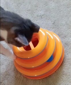 Catstages Tower of Tracks Interactive 3-Tier Cat Toy 32 41K7ngPfKZL