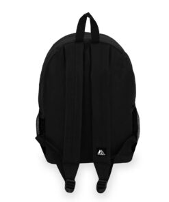 Everest Luggage Backpack with Front and Side Pockets, Black, Large 10 41KDMNWpGL
