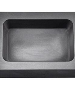 PMC Supplies LLC 1 lb Pound Rectangle Copper CU Graphite Ingot Mold for Melting Casting Refining Scrap Jewelry