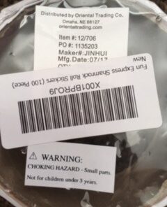 Alternative view of Fun Express Shamrock Roll Stickers (100 Piece)