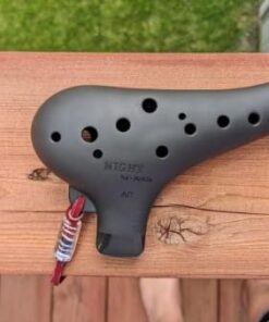 Night By Noble Plastic Ocarina Alto C Tone Black Rubber Finish 26 41Ky4pu0sxL