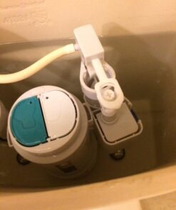 American Standard 2886218.020 H2Option Two-Piece Toilet, Elongated Front, Chair Height, Dual Flush, White, 0.92 - 1.28 gpf Tank + Bowl 34 41LG8jDKvnL