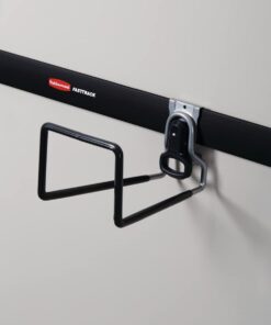 Rubbermaid FastTrack Hose Hook, Wall-Mount Utility Hook, Holds up to 50 Pounds, Won't Rust or Scratch 13 41LQ7t4rqwL