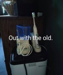 Water Dental Flosser with Electric Toothbrush, One Switch Between Tooth Brush & Water Floss, 3 in 1 Teeth Cleaning Kit with 4 Modes, Water Flosser Portable for Travel and Home (Black) Black 28 41LQrjDGUwL