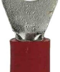 Install Bay RVST8 Spade Terminal Vinyl Connector 22/18 Gauge #8, Red (100-Pack) Standard Packaging