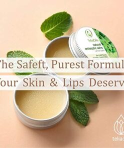 Teliaoils Lemon Balm Salve, Fast Acting/Natural Salve. Cold Sores - Skin Rashes - Irritated Skin - Itchy Skin. (1.7 Oz / 50 Ml) 1.76 Ounce (Pack of 1) 21 41Lhsit5SgL