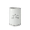 Kassatex ALB-T-W Le Bain Tumbler, White 4 41Lk7bITxJL