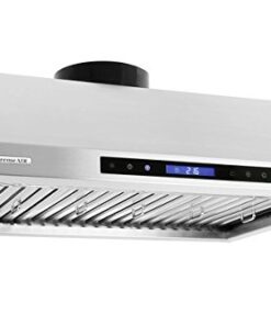 XtremeAir PX10-U30, 30", LED Lights, Baffle Filter W/Grease Drain Tunnel, 1.0mm Non-Magnetic Stainless Steel, Under Cabinet Mount Range Hood 30 Inch 16 41Ll36uzaWL