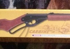 Daisy Outdoor Products Model 1938 Red Ryder BB Gun, Wood Grain, Overall Length: 35.4 Inch 28 41LpScuy57L