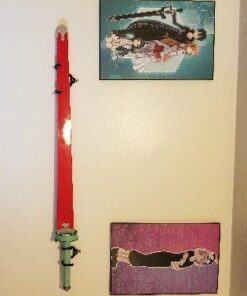 YYST MINI Adjustable Sword , Wall Hook Display Hanger Wall Mount for Sword ,Dagger ,Axe,KeyBlade, etc-4/PK- No Sword-Vertical Display 39 41M33tzEO5L