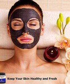 Large 12 Oz. Coconut Activated Charcoal Powder. Whitens Teeth, Rejuvenates Skin and Hair, Supports Better Digestion. USA-Owned Producers, Free Scoop 12 Ounce (Pack of 1) 18 41MC3AtTZYL