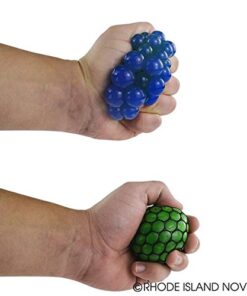 Alternative view of Rhode Island Novelty Mesh Squishy Balls | Pack of 12