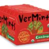 Organic Breath Mints by VerMints, Cinnamon Flavor, All Natural Pastilles, Non-GMO, Nut Free, Gluten Free, Vegan, KSA Kosher, Pack of 6, 1.41oz Tins 17 41MYrbKPs1L