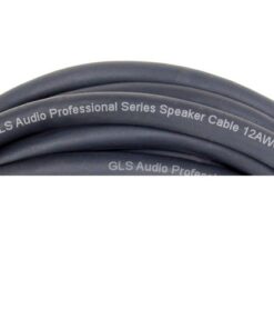 GLS Audio Speaker Cable 1/4" to 1/4" - 12 AWG Professional Bass/Guitar Speaker Cable for Amp - Black, 12 Ft. 12 feet 9 41MecOToocL