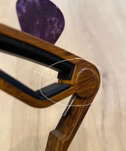 Capo Guitar Capo with Pick Holder for Acoustic and Electric Guitar, Ukelele, Bass, Banjo with Guitar Picks (rose wood) rose wood 35 41MvSygzMgL