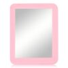 Magnetic Locker Mirror, 5" x 7" Real Glass Small Mirrors for Locker with Magnetic Backing, for School Locker, Bathroom, Household Refrigerator, Locker Accessory, Workshop Toolbox or Office Cabinet Pink 22 41ND1HPsxL