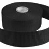 Polypropylene 1 1/4 Inch Webbing Strap,HipGirl Black Webbing 1.25 Inch,10 Yards for Craft, DIY Key Chain Fob,Yoga Strap,Bag Handle,Backpack Strap,Webbing Belt,Dog Collar Leash.Lawn Chair Webbing 10yd 1 1/4" (30mm) Webbing--Black 31 41NDOtlFzKL