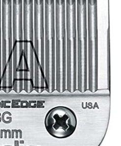 Andis 64470 Ceramic Edge Carbon-Infused Steel Detachable Clipper Blade - Chrome Finish, Anti-Rust, Extends Edge Life, Compatible All Andis Series - Size 0A, 3/64-Inch (1.2mm) Cut Length, Chrome 6 41NFCllMcaS