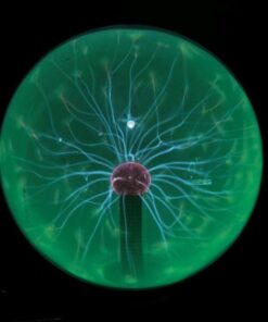 Pelddy Touch Sound Sensitive Glass Plasma Ball Lamp Crystal Green Color Globe Design (8inches) 9 41NGSINZ7gL