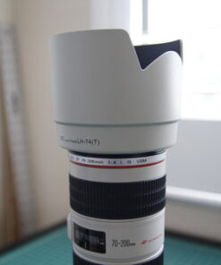 JJC Professional LH74T White Tulip Flower Lens Hood Compatible with Canon 70-200mm F 4 Lens Replaces Canon ET-74 ET74 38 41NbPOFqavL