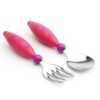 Gerber Graduates Safety Fork and Spoon Set in Assorted Colors, 2-Piece Set