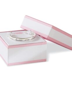 Mud Pie Stamped Jesus Loves Me Cuff Bracelet, Silver 7 41NwvSYTcGL
