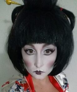 Rubie's Asian Lady Wig, Black, One Size 24 41NzE054boL