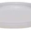 Cambro RFSC6148 Round Storage Container Lid, 6 and 8 Quart, White (Pack of 12)