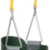 Eastern Jungle Gym Heavy-Duty High Back Full Bucket Toddler Swing Seat | Coated Swing Chains Fully Assembled | Green Swing Set Accessory 41 41O2PfuG48L