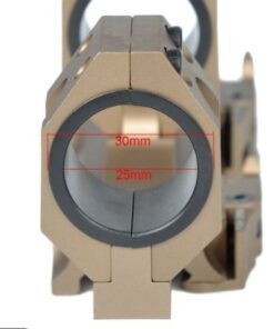 Green Blob Outdoors GBO (Extended) QD Scope Rings Mount Top Rail Extended 30mm - 1 inch Ring Tactical for Burris, Nikon, Leupold, Vortex, UTG, (Black) 20 41OC jWyALL