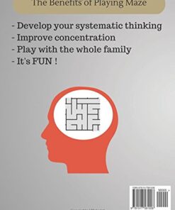 Alternative view of Maze Square design Vol. 1: Includes 100 Carefully Designed Maze with Solution to twist your Brain (Children's Activity Amazing Maze Books) Paperback