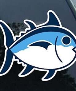 Southern Tide Fish Vinyl Sticker Decal 4"X4"