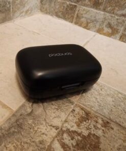 Bluetooth Headphones Wireless Earbuds 80hrs Playtime Wireless Charging Case Digital Display Sports Ear buds with Earhook Premium Deep Bass IPX7 Waterproof Over-Ear Earphones for TV Phone Laptop Black M 32 41OKxAfZ3gL