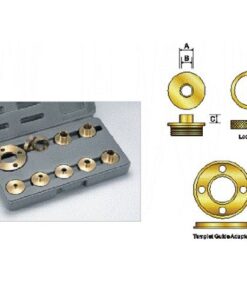 Kempston 99000 10 pcs Solid Brass Template Guide Kit With Adaptor Set with Adaptor 6 41ORkFyvkL