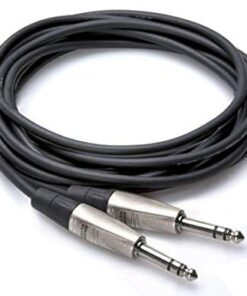 Alternative view of HOSA HSS-005 REAN 1/4" TRS to REAN 1/4" TRS Pro Balanced Interconnect, 5 Feet 5 ft HSS-005 5 ft