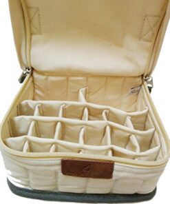 Essential Oil Bag Organizer/Carrying Case - Hold up to 30 Bottles of 15ml Oils! (Beige, M) 12 41OcF5ajVIL