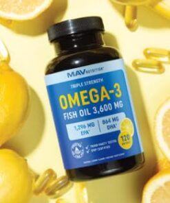 Triple Strength Omega 3 Fish Oil | 3600 mg EPA & DHA | Over 2,000mg of Omega-3 Fatty Acids | Over 1,200mg EPA + 800mg DHA | Best Essential Fatty Acids | Premium Burpless Softgel Supplements (120 Ct) Essential Fatty Acid Combinations 120 Count 22 41OiujYBdZL 2