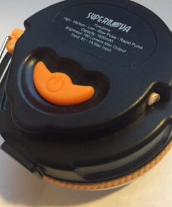 Supernova ® Rechargeable Hanging Tent Light & Backpacking Lantern, Ultimate Battery Operated Camping Lantern, Magnetic Base with Retractable Hook, Pocket Sized Yet Ultra Bright Survival Gear (Orange) Cadmium Orange 31 41P4B3094yL